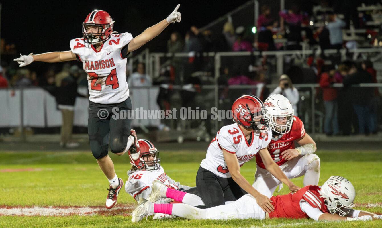 FOOTBALL WEEK 9 Carlisle 38, Madison 35 (OT) Southwest Ohio Sports Daily