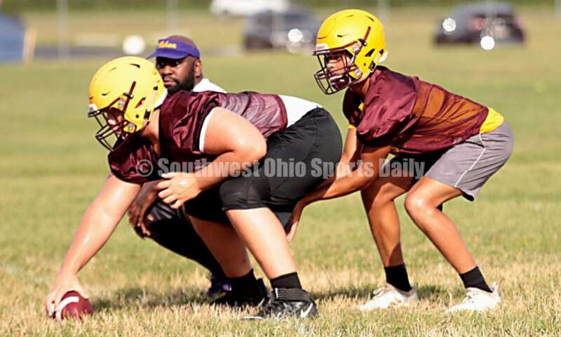 Junior C.J. Boze, shown during a 7-on-7 scrimmage against Aiken on July 16, 2019, will be the starting quarterback as Ross High School's football team begins the season.