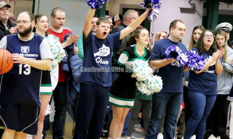 Badin High School hosted the ninth annual Butler County Special Olympics basketball game Jan. 18, 2020, during halftime of the Badin-Talawanda boys contest at Mulcahey Gym in Hamilton. RICK CASSANO/STAFF