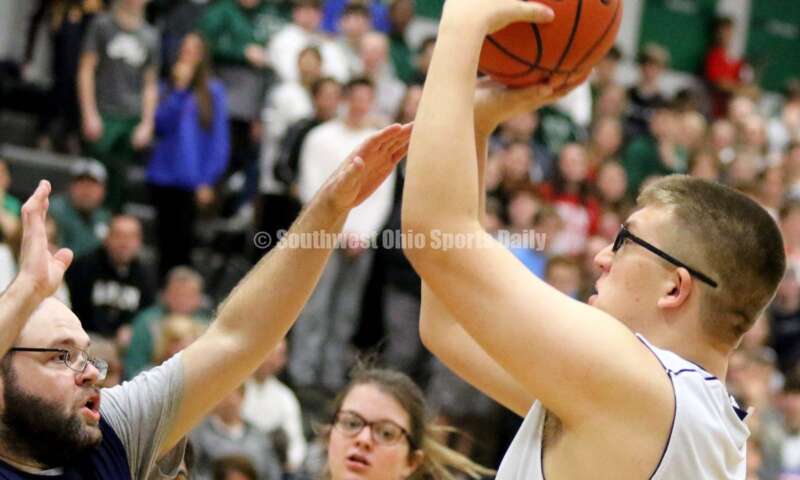 Badin High School hosted the ninth annual Butler County Special Olympics basketball game Jan. 18, 2020, during halftime of the Badin-Talawanda boys contest at Mulcahey Gym in Hamilton. RICK CASSANO/STAFF