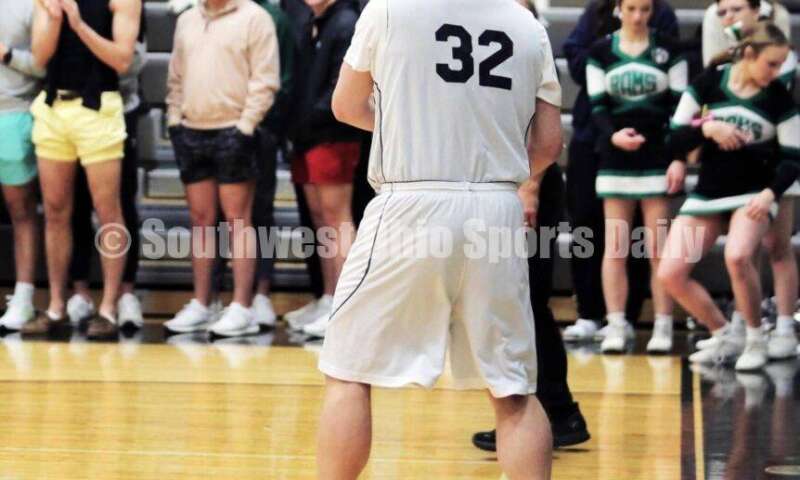 Badin High School hosted a Butler County Special Olympics basketball game Feb. 3, 2023, during halftime of the Badin-Dayton Carroll boys contest at Mulcahey Gym in Hamilton. RICK CASSANO/STAFF