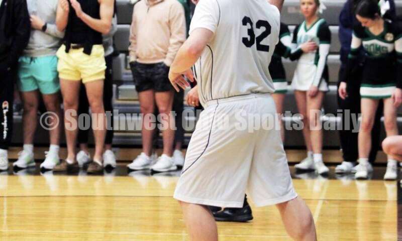 Badin High School hosted a Butler County Special Olympics basketball game Feb. 3, 2023, during halftime of the Badin-Dayton Carroll boys contest at Mulcahey Gym in Hamilton. RICK CASSANO/STAFF