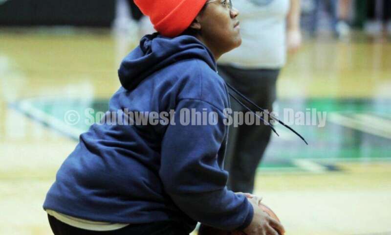 Badin High School hosted a Butler County Special Olympics basketball game Feb. 3, 2023, during halftime of the Badin-Dayton Carroll boys contest at Mulcahey Gym in Hamilton. RICK CASSANO/STAFF